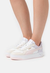 Puma - CARINA STREET - Sneakers - white/frosty pink/alpine snow Miniaturebillede 1