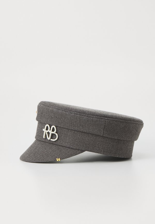 PIERCED LOGO BAKER - Beanie4