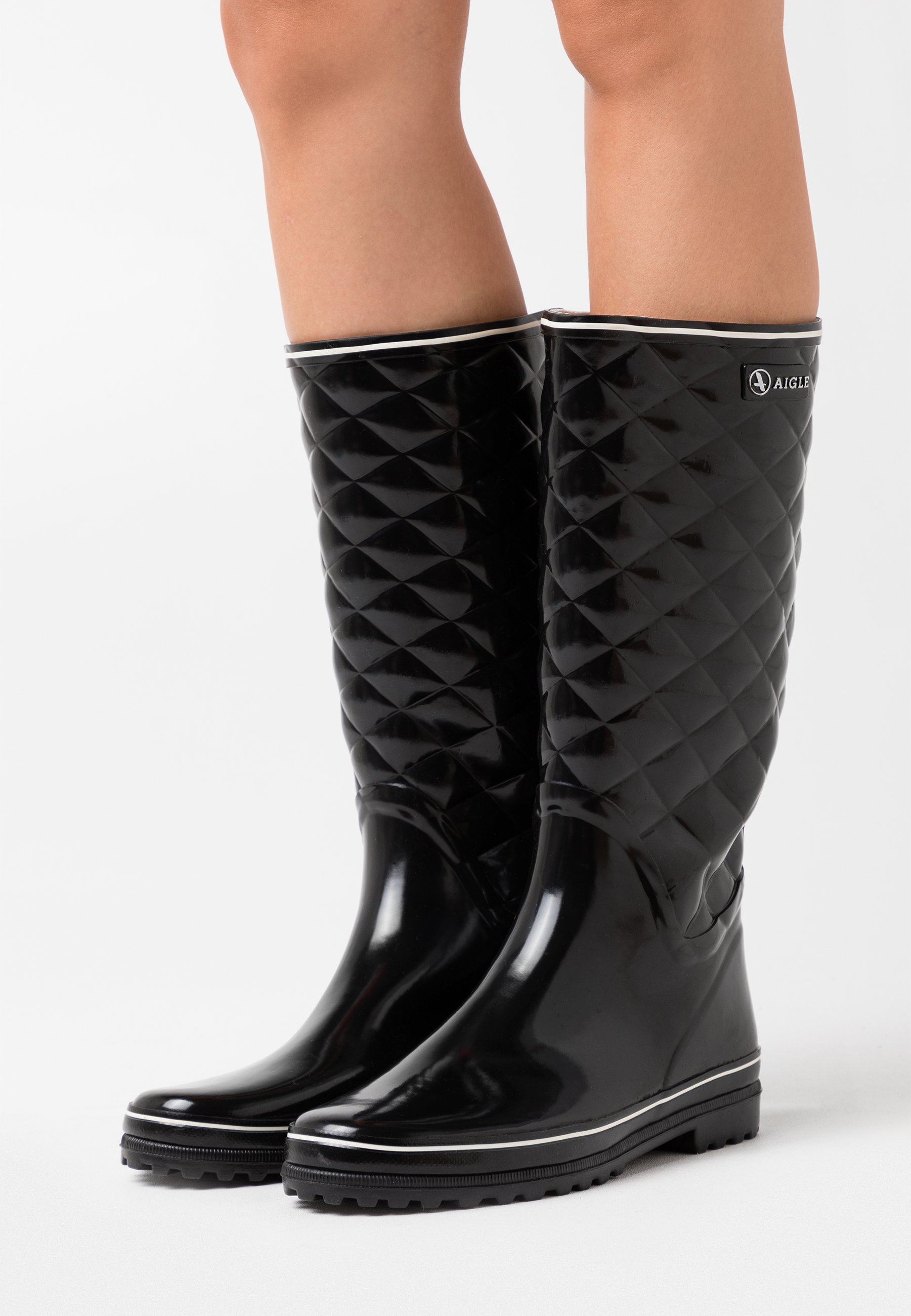 Aigle VENISE QUILT Gummistövlar noir Zalando.se Aigle VENISE BOTTILLON Gummistövlar noir Zalando.se