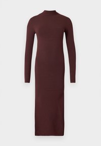 IMEN DRESS - Pulóverruha - burgunder