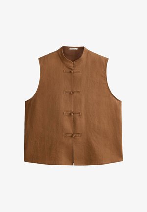 OYSHO, Overhemdblouse - light brown