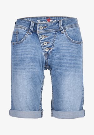 MALIBU - Denim shorts - waterside blue