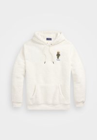 POLO BEAR PILE FLEECE HOODIE - Fliisdžemper - antique cream