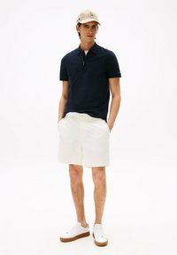 Tommy Hilfiger LONG SLEEVE - Polo shirt - navy blue