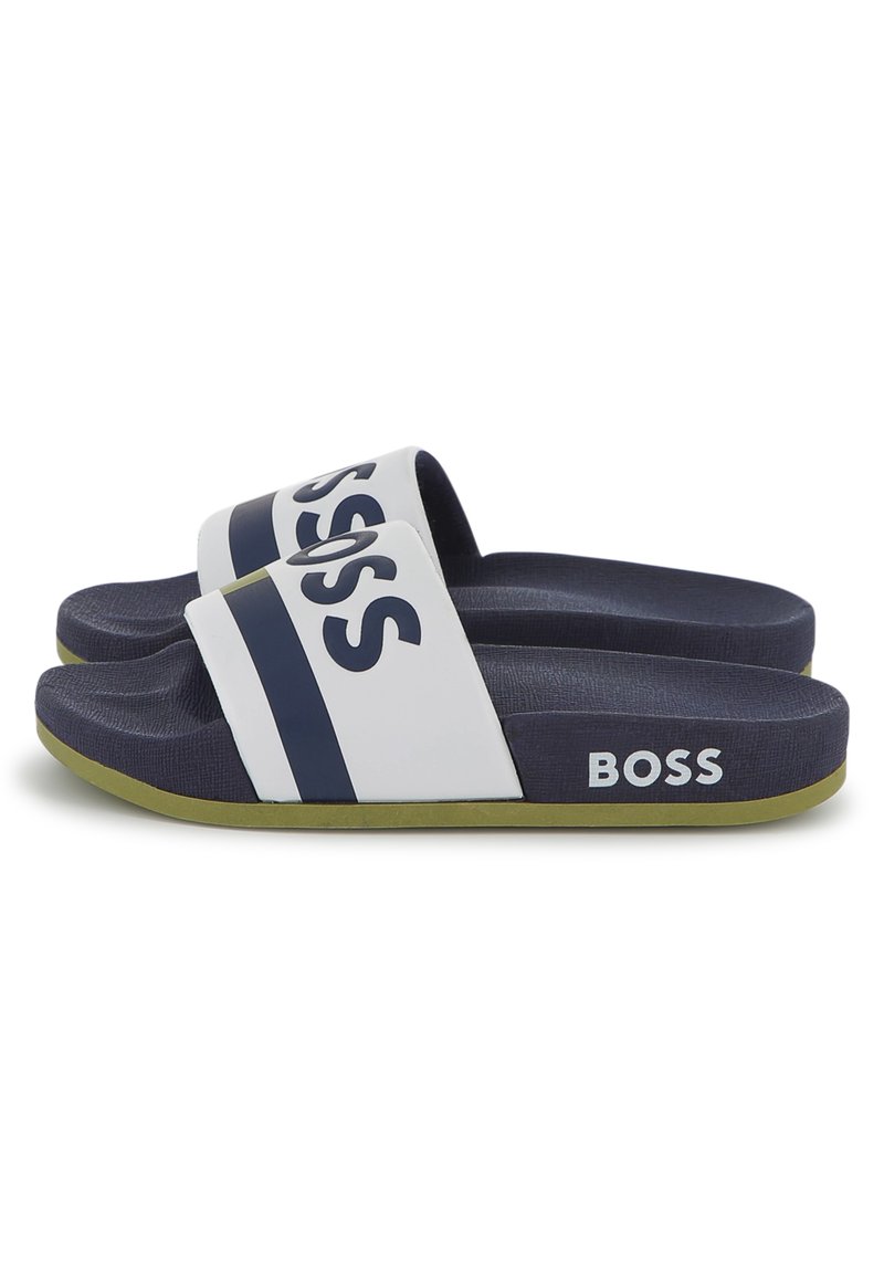 BOSS Kidswear - AQUA SLIDES UNISEX - Mules - white, Agrandir