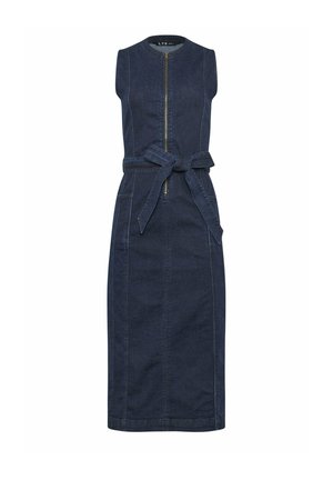 Long Tall Sally, TALL MIDI DRESSES - Spijkerjurk - dark blue