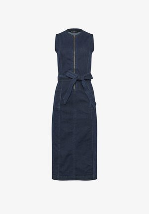 Long Tall Sally, TALL MIDI DRESSES - Spijkerjurk - dark blue
