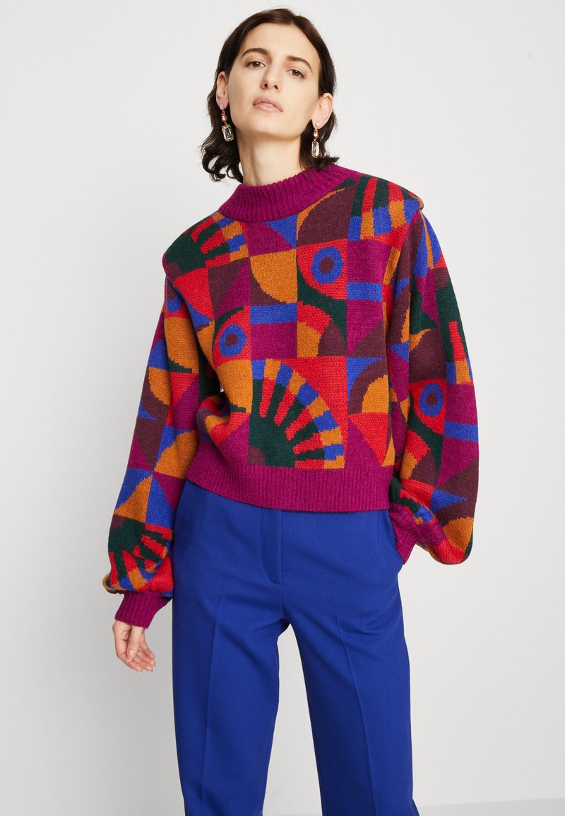 Farm Rio GRAPHIC TOUCANS SWEATER - Jumper - multicoloured/multi-coloured -  Zalando.de