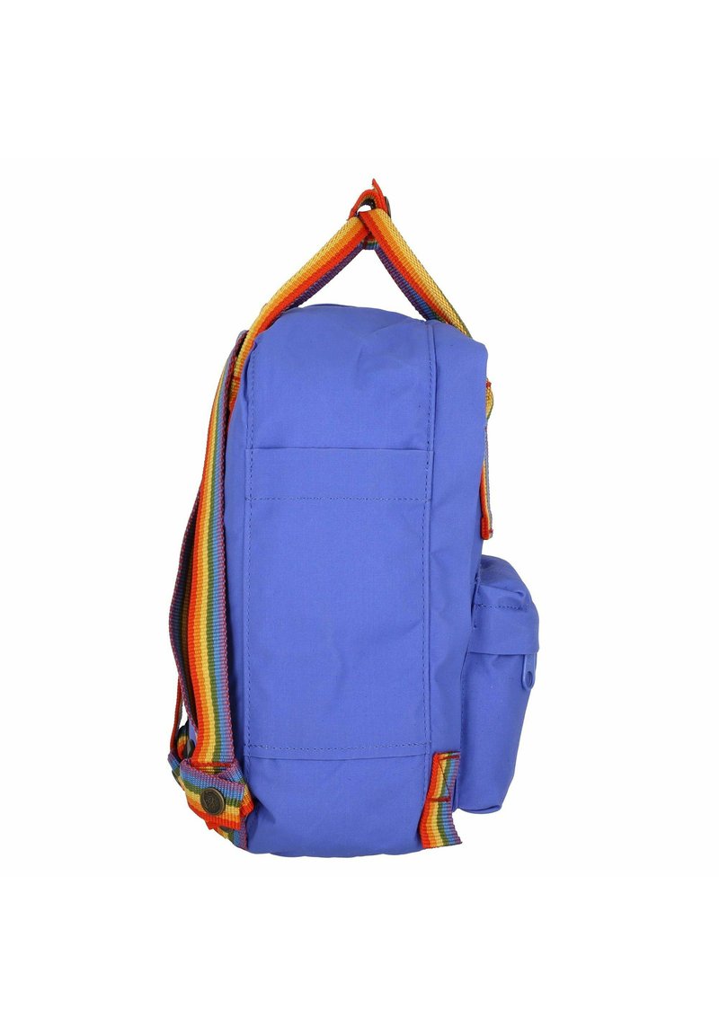 fjallraven kanken mini rainbow handle backpack ensuring all essentials are easily accessible Fjällräven Unisex Kanken Rainbow Mini