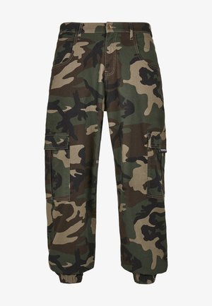 Cargo trousers - wood camo