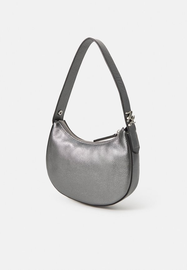 SOIREE HALF MOON - Handbag - gunmetal2