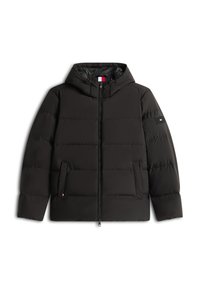 HOODED PUFFER - Jakna ispunjena paperjem - black