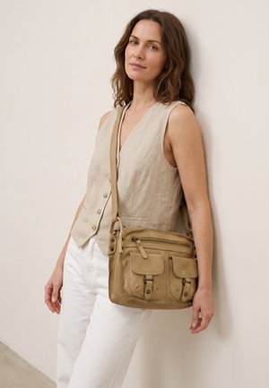 VENEZIA, CROSS BODY BAG - Sac bandoulière - taupe