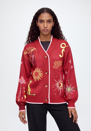 Never Fully Dressed, BURGUNDY - Жилетка - red