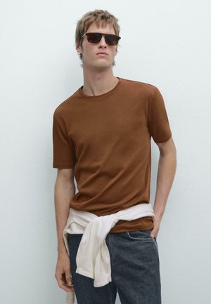 SHORT SLEEVE - T-shirt basic - dark red