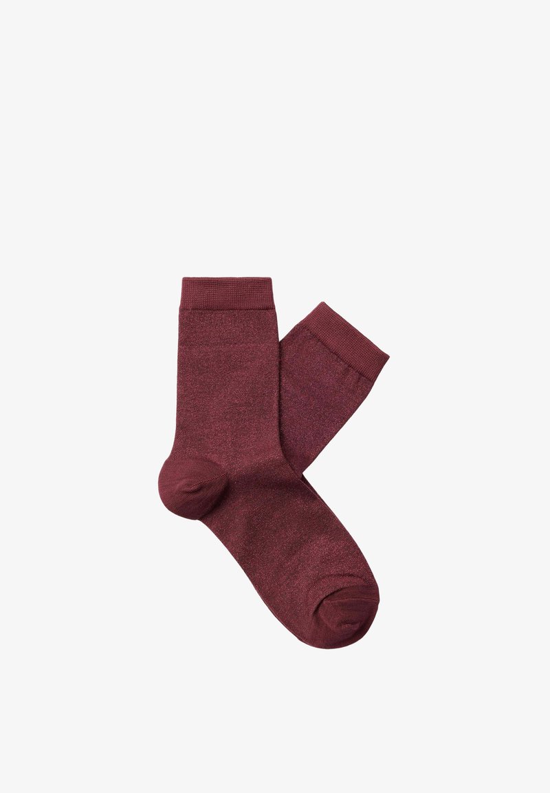 Selected SELECTED FEMME - Chaussettes - tawny port