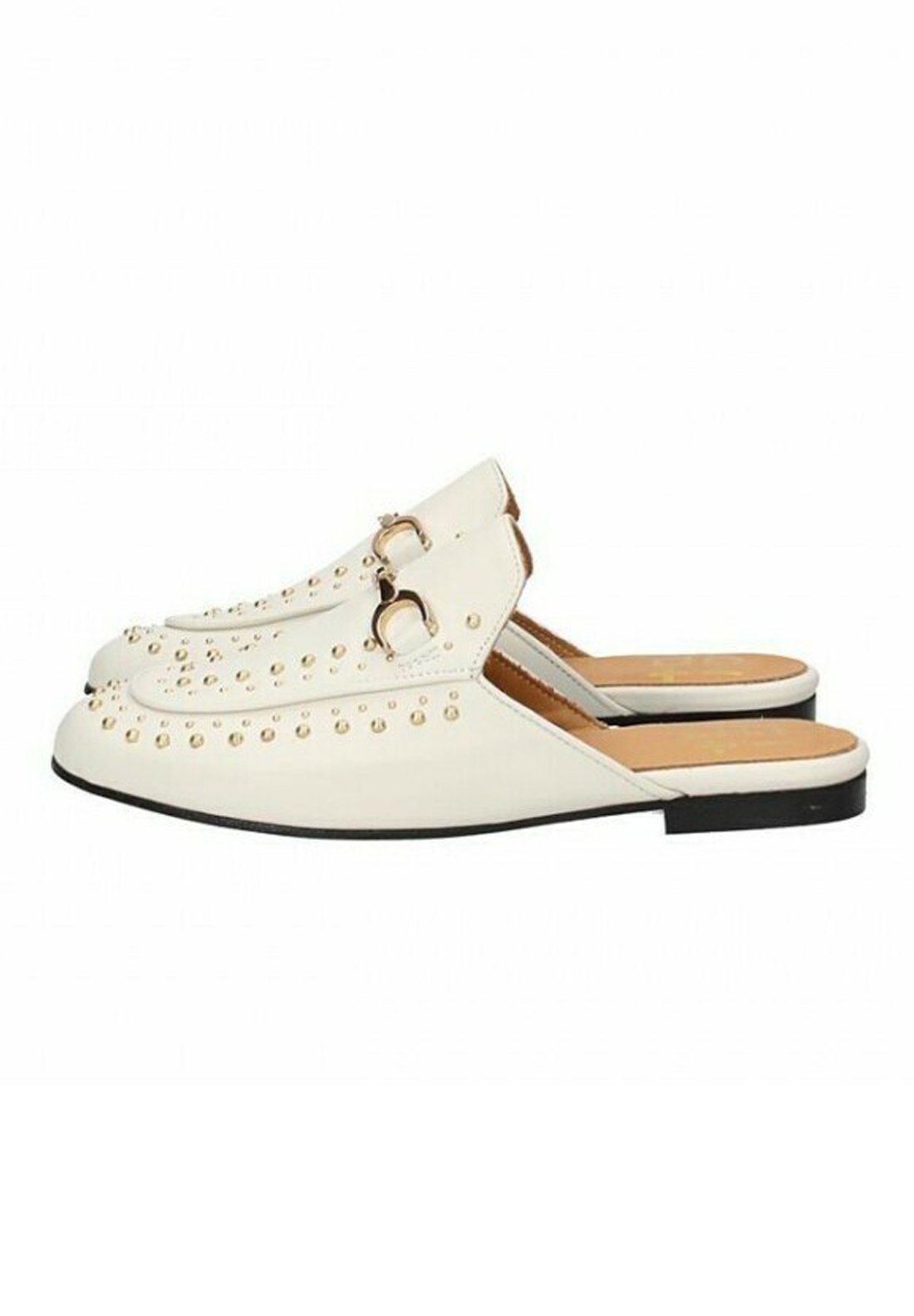 GIO+ SABOT BORCHIE - Ciabattine - bianco - Zalando.it