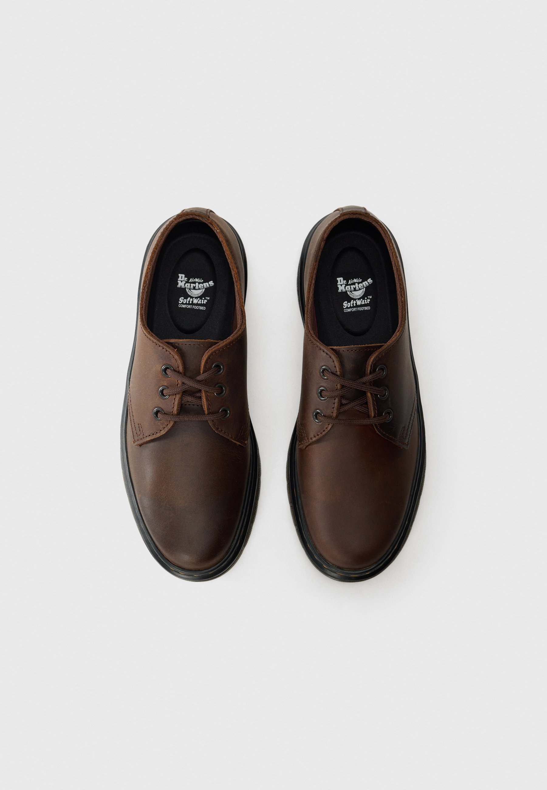 Dr. Martens BROOKLINE LO 3 - Pantofi casual cu șiret - dark brow