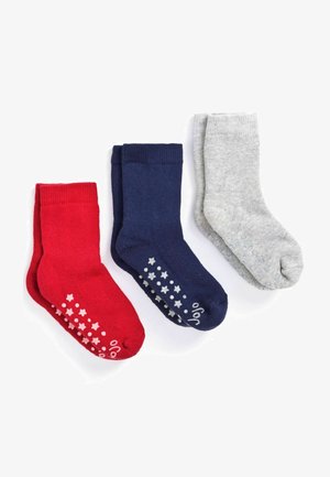 3 PACK EXTRA THICK   - Chaussettes - red