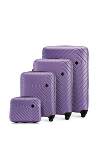 WITTCHEN LUGGAGE SET WITH WASH BAG FROM ABS - Luggage set - purple