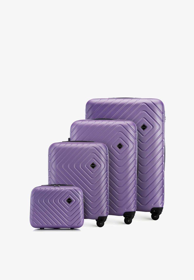 WITTCHEN LUGGAGE SET WITH WASH BAG FROM ABS - Kofferset - purple
