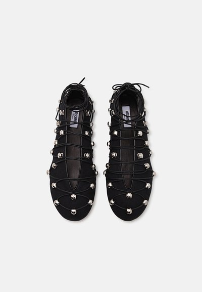 MOSCHINO TREKKING - Ballerine - nero