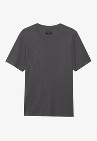 BASIC RIB T SHIRT UNISEX - T-Shirt basic - forged iron