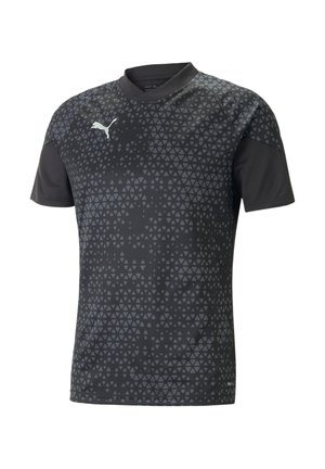 FUSSBALL - TEAMSPORT TEXTIL -  TEAMCUP TRAINING - Fußball-Trikot - schwarz