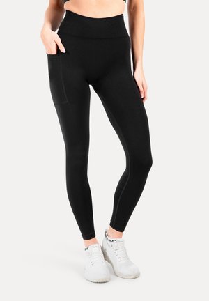 ADRIELLE SEAMLESS - Legging (type pantalon) - schwarz