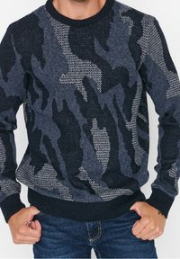 Trendyol Stickad tröja - dark blue