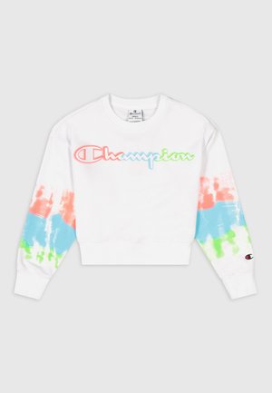 COLOR GROUND CREWNECK - Ikdienas džemperis - white