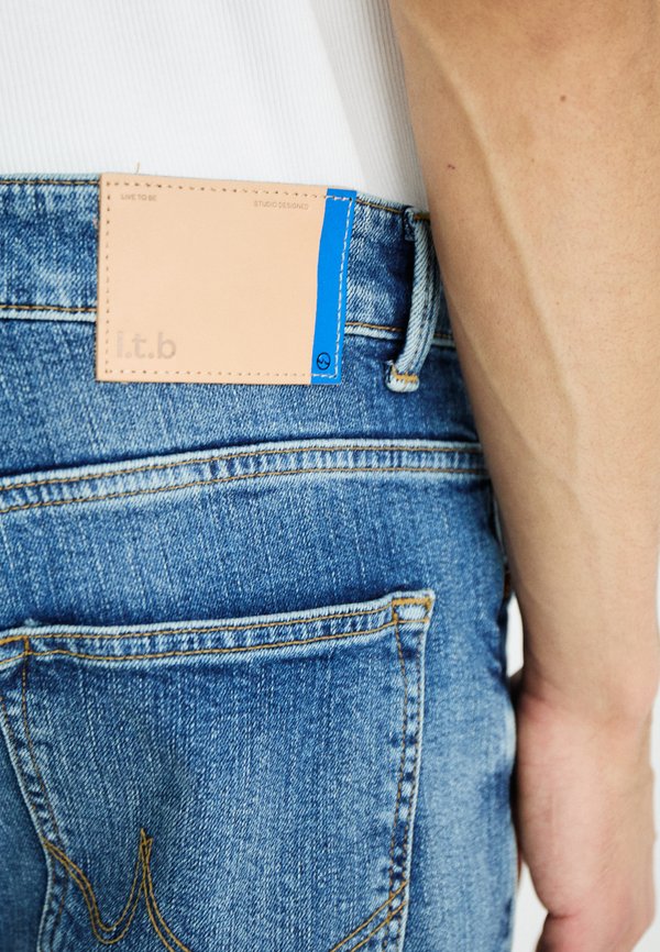 HOLLYWOOD MID RISE - Straight leg jeans - farley wash2