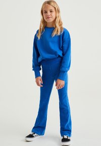 WE Fashion FLARED - Hlače - blue