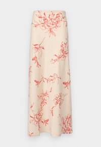 ANTIBES MAXI SKIRT - Dolgo krilo - vermilion