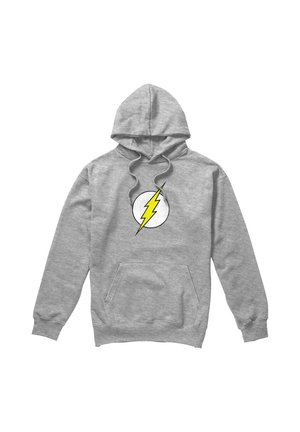 Cotton Soul, DC FLASH FLASH LOGO DISTRESSED - Kapuzenpullover - mottled light grey