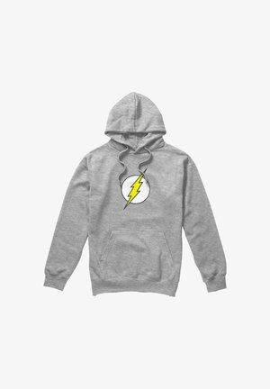 Cotton Soul, DC FLASH FLASH LOGO DISTRESSED - Kapuzenpullover - mottled light grey