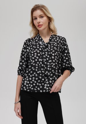 Anna Field Blouse - black/white