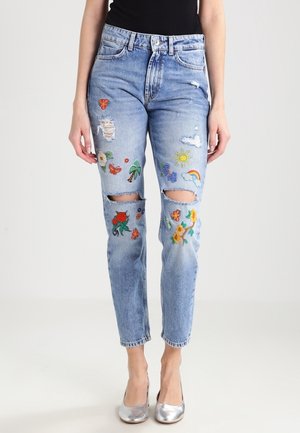 Jean boyfriend - blue denim