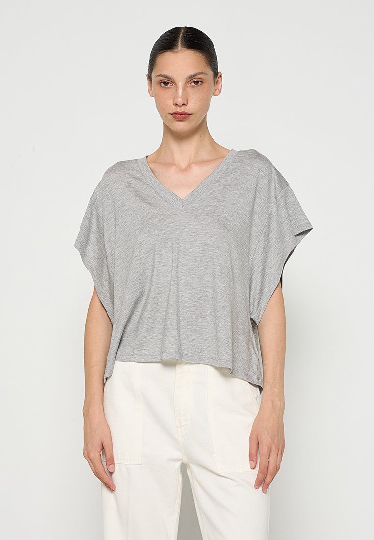Iro T-shirt basic grijs