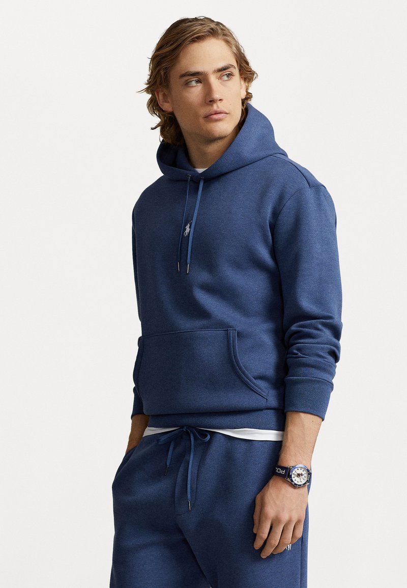 Polo Ralph Lauren HOOD LONG SLEEVE Sweatshirt Derby Blue Heather polo-ralph-lauren-hood-long-sleeve-sweatshirt-derby-blue-heather