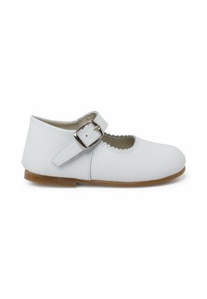 PISO CARAMELO - Ankle strap ballet pumps - blanco