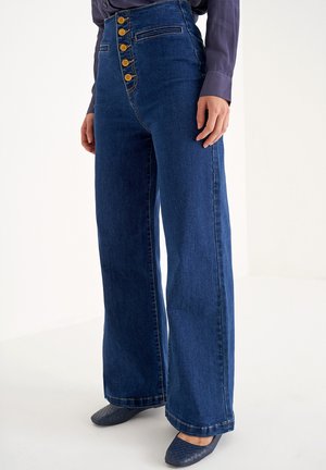 Camomilla Italia DANNIE - Jean flare - blue denim plain