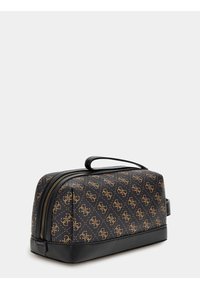 Guess VEZZOLA SMART BEAUTY CASE UNISEX - Toalettmappe - braun