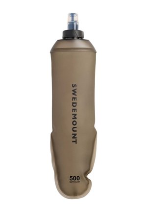 Swedemount, ULTRA LIGHT SOFT FLASK 500 ML - Sports divers - transparent olive