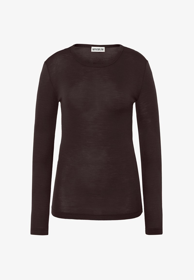 Minimum NATASHAS - Langarmshirt - fudge