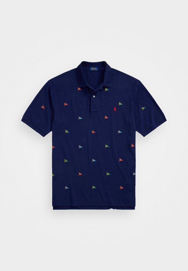 FLAG EMBROIDERED MESH POLO SHIRT - Polo shirt2