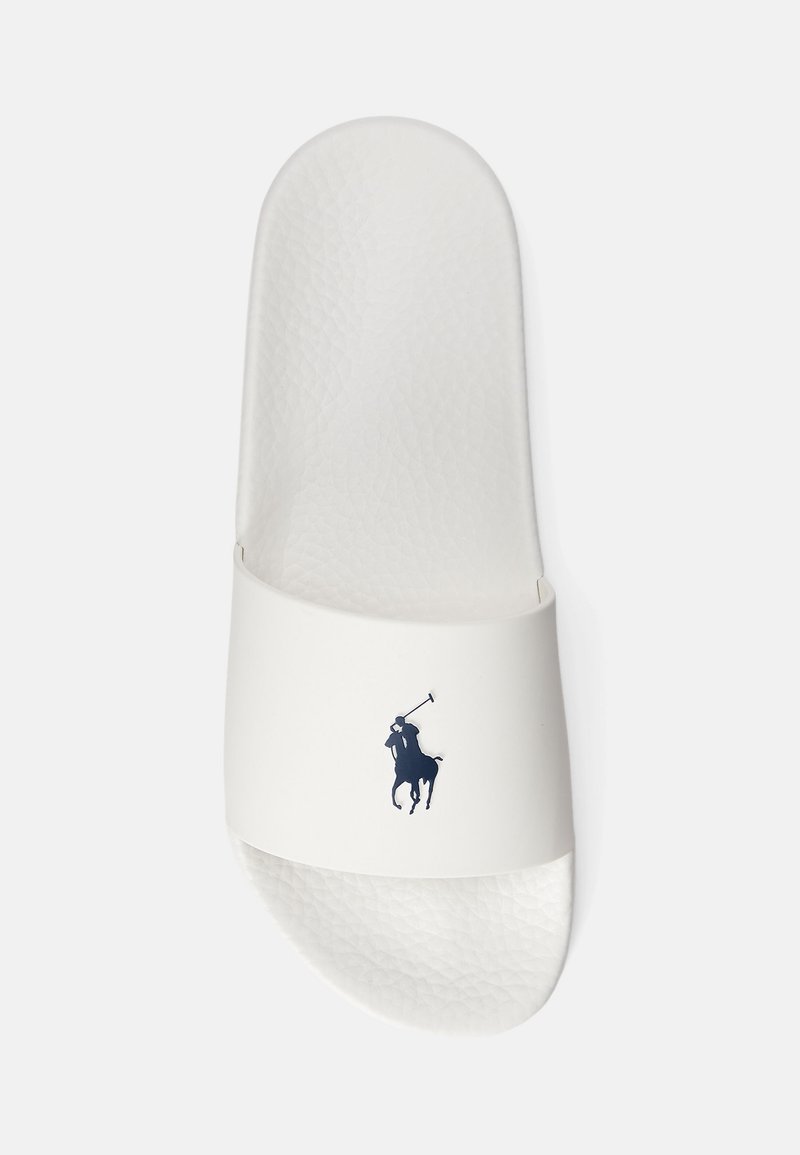 Polo Ralph Lauren SLIDE Pool slides deckwash white/navy/white