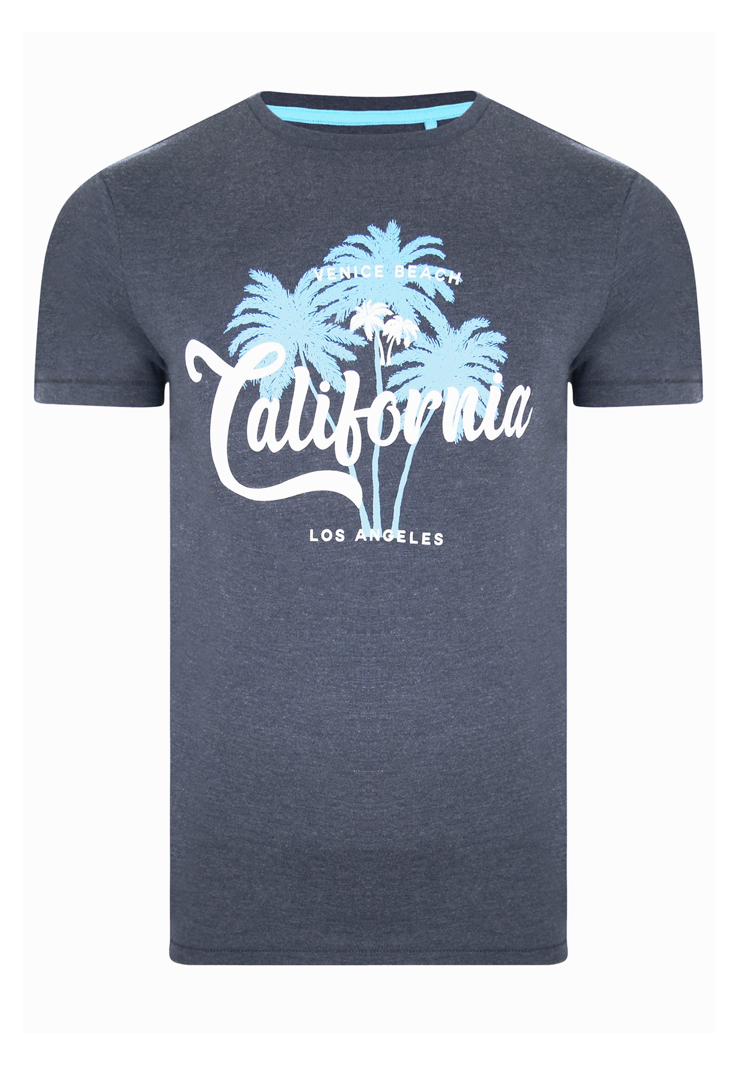Threadbare T-shirt imprimé - denim marl 