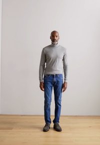 Marc O'Polo LONG SLEEVE TURTLE NECK - Hosszú ujjú felső - grey melange
