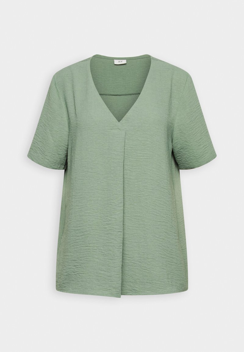 JDY T-shirt basic lichtgroen